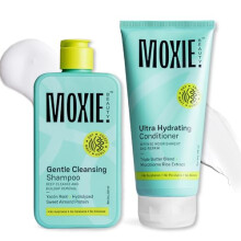 Moxie Beauty Shampoo & Conditioner Set | 1,5X Stärkeres Haar | Paraben- und Sulfatfrei | Rinse & Shine Duo