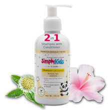Simply Kids 2-in-1 Shampoo & Conditioner für 4-12 Jahre | pH-Balanciert, Wirksamkeit Nachgewiesen