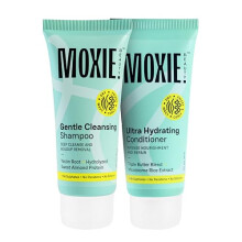 Moxie Beauty Shampoo & Conditioner Reise-Set | 1,5X Stärkeres Haar | Paraben- und Sulfatfrei
