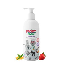 Froot Root Germ Zap Gesichtswaschgel für Kinder (5-12) mit Erdbeeren und Orangen