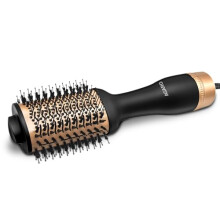 Agaro Hv2179 Hot Air Brush For Hair, Blow Dryer Brush, Volumizer & Styler, 360 Airflow Vent, Oval Barrel For Hair Volume, Charcoal Bristles, Ceramic C