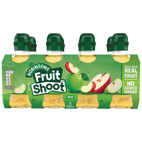 FRUIT SHOOT Apple Juice, 200 ml (Pack of 8) 2