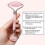 Gua Sha Und Gesichtsroller Beauty Massager, Jade Roller Rosenquarz 4