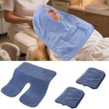 3 Pack U-Shaped Microfiber Facial Towels