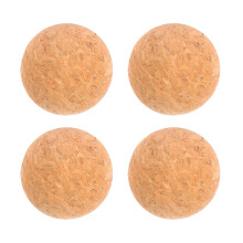 Bouchons de vin jaunes en forme de boule (4 pièces)