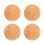 Bouchons de vin jaunes en forme de boule (4 pièces) 1