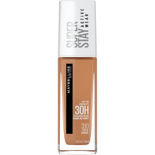 Maybelline Super Stay Flüssige Foundation, 30 Std. Halt, Transfer-, Schweiß- & Wasserfest, Matte Finish, Toffee, 1