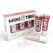 Fae Beauty Mini Peptide Lip Gloss Trio | Mit Passionsfruchtöl & Argireline für glatte, gleichmäßige Lippen | Vegan