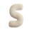 Alphabet Pillow Letter Shape Decor 38 x 30 cm 1