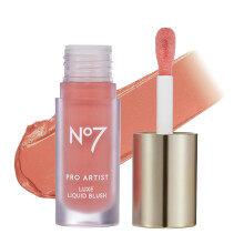No7 Pro Artist Luxe Liquid Blush - Long-Lasting Liquid Blush for Cheeks with a Radiant, Soft-Glow Finish - Blendable & Radiant Face Makeup for a Healt