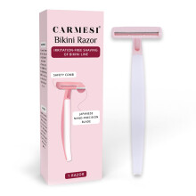 Rasoir de Bikini Carmesi pour Femmes | Rasage sans Irritation de la Ligne Bikini | Lame Précision Japonais