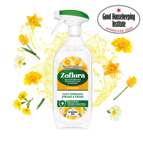 Zoflora Zoflora Springtime Multipurpose Disinfectant Trigger Spray, 1 x 800ml 1