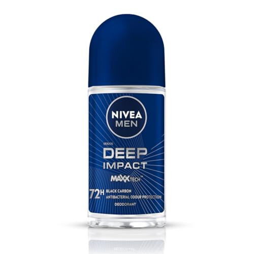 NIVEA Nivea Men Deep Impact Freshness Deodorante Roll-On - Per Uomini, 50Ml