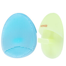 INNERNEED Zachte Siliconen Gezichtsreinigingsborstel Handmatige Scrubber Exfoliërende Massage Pads