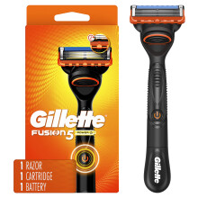 Rasoir Gillette Fusion5 Power pour hommes, 1 poignée + 1 recharge