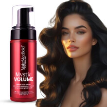 Makemeebold Mystic Volume (150 Ml) | Hårstyling Foam | Volymgivare för Fint Hår | Ger Studs & Glans | Parabenfri, Sulfatfri, Vegansk