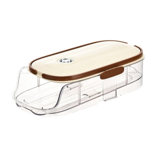12-Compartment Stackable Egg Dispenser for Fridge