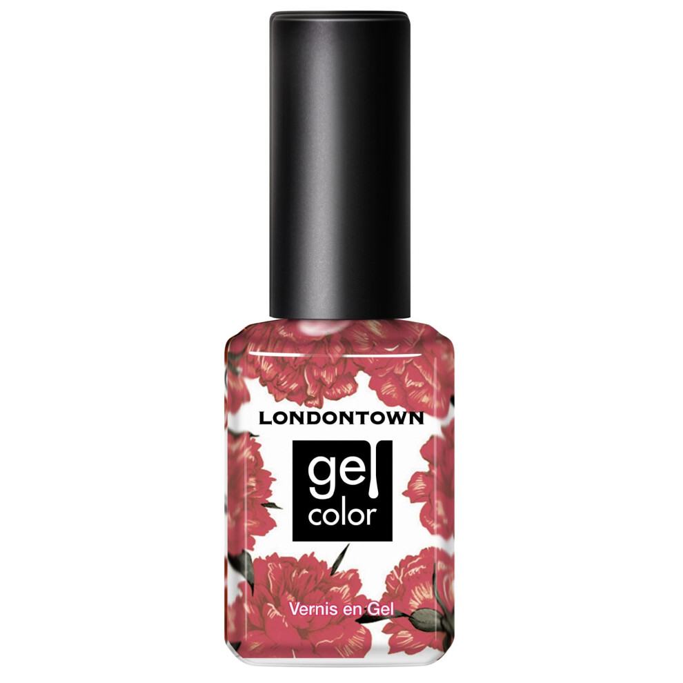 Londontown Uv/Led Gel Nail Polish - Long Lasting, Chip Resistant High Shine Color - Shimmery Flushed Rose, Slopeside, 12Ml/.40Fl Oz