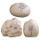 Light Grey Ceramic Vase Set of 3 – Elegant Mini Decor 1
