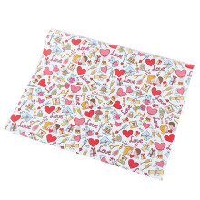 Papier cadeau de mariage pour la Saint-Valentin 50 x 70 cm