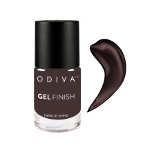 Odiva Esmalte de Uñas Gel Finish, Brillo Intenso, Cobertura Alta, Look Elegante, Fórmula Resistente a Astillas, 11 Ml (016 Coco Paradis)