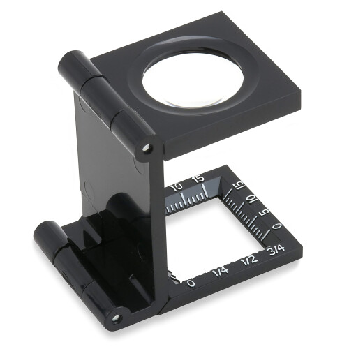 Carson LT-20 6.5x20 LinenTest Folding Loupe Magnifier 1