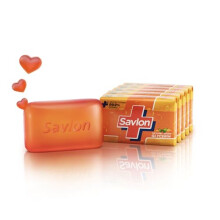 Savlon Fuktgivande Glycerin Tvål Med Bakterieskydd, 5-pack-125G Varje