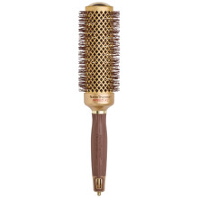 Olivia Garden NanoThermic Ceramic + Ion Speed XL Round Thermal Hair Brush - Not Electrical - Professional Blowout Brush for Normal to Thick Hair - 1 3