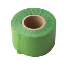 Groene crêpepapieren slingers (1 rol)
