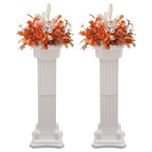 Roman Column Sculpture 35.4 in Height 2 Pack