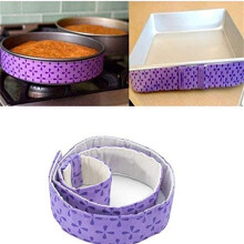 EASTIN Bake Even Cake Strips 4-Piece Cotton