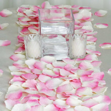 Silk Rose Petals Pink 500 pcs