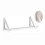Folding Wall-Mounted Clothes Hanger Rack – Aluminum, 25 kg 1