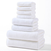 Elainilye 8-teiliges Baumwoll-Badetuchset 600 g/m²