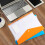 Punched Pockets Plastic Wallets, 12Pcs A4 File Folders for Document Paperwork Clear Assorted Coloured Envelope with Label Pocket Snap Button Ring 5