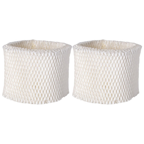2Pcs White Replacement Humidifier Filter Elements Wood Pulp Material