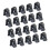Easyly Install Anti Theft Device for Shelf Hook-Black 1