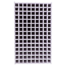 White Wooden Multi-Slot Pen Holder Cup for Classroom Art Supplies