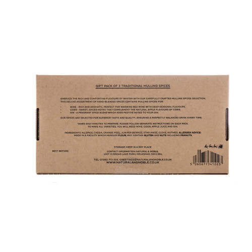 Traditional Mulling Spices Assortment Gift Pack, 3 Varieties: Gin, Wine, Cider. 2