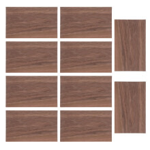 10Pcs Walnut Carving Wood Planks Smooth Surface Craft Plywood Panels