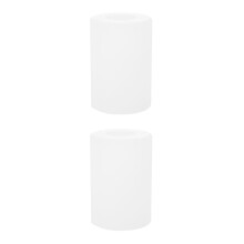 2Pcs Cylinder Frosted Glass Lamp Shade for Wall Sconce and Floor Lamps
