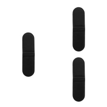 3Pcs Black PU Money Clips for Women Stylish Magnetic Cash Clip