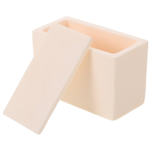 Corundum Refractory Crucible Pot with Lid for Melting