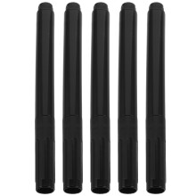 5Pcs Cash Checking Pens Black for Banknotes Quick Fake Bill Detection