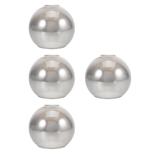 4Pcs Glass Ball Lamp Shade Replacement for Home Decor Lighting