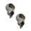 2Sets Multi-Color Ceramic Pond Spitters Indoor Outdoor Waterfall Decor 1