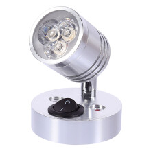 Rundes 12V Downlight Aluminium Für Camper Caravan Weiß