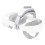 (White) For Meta Quest 2/3 Glasses Decompression Weight Reduction Adjustable Headband 7