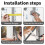 Draught Excluder for Doors and Windows 6M Self Adhesive Brush Weather 3