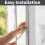 Draught Excluder for Doors and Windows 6M Self Adhesive Brush Weather 4